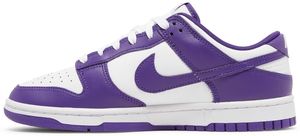 รองเท้าลำลอง Dunk Low Championship สีม่วง รุ่น Unisex แบบผูกเชือก หุ้มส้น บุหนังแท้ ด้านในผ้าใบ พื้นยาง - Product Image 4
