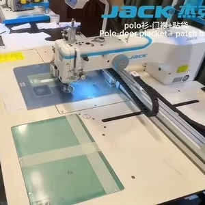 Nuova Macchina per Modelli <span class=keywords><strong>JACK</strong></span> M5 con Apertura Laser a Suzione, Macchina da Cucire per Tasche - Product Image 3