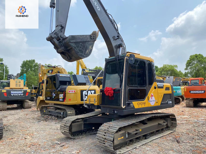 Volvo EC140DL EC140DLC 14 Ton Used Crawler Excavator Low Working Hours ...