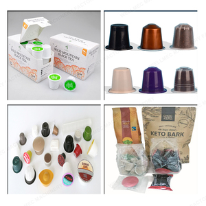 Machine de remplissage et de scellage rotative à grande vitesse pour capsules de café (40-50 capsules/min) pour dosettes K-Cup / Nespresso / <span class=keywords><strong>Lavazza</strong></span> / Dolce Gusto - Product Image 2