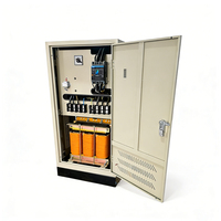 Régulateur/Stabilisateur de Tension Automatique Industriel Triphasé 100KVA SVC avec Affichage LCD, Tension de Sortie 380V, Courant AC, Cuivre Haute Qualité