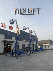 Nacelle articulée, nacelle mobile remorquable, nacelle élévatrice à flèche, nacelle araignée - Product Image 6