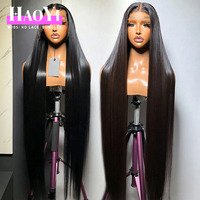 Perruque 13x6 en cheveux humains bruts vietnamiens, ondulée, avec dentelle frontale, vente en gros, sans colle, perruques frontales HD pour femmes noires