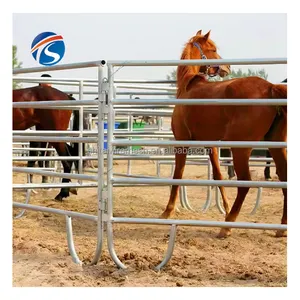 Schwerlast Rinder Pferd Herd 4 x 7 Fuß Paneele Nutztierzaun Paneel zum Verkauf