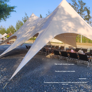 Tienda de Campaña Tipo Canopy para Camping, Modelo Three Peak, Double Peak, Single Peak, Cloud <span class=keywords><strong>Summit</strong></span>, Portátil, para Exteriores, Protección Solar, Impermeable - Product Image 4