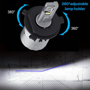 H4 H7 Voiture Phare LED 60W 12000LM Canbus Luces Led Automobile Carro H10 H11 12V Bombillos Led Lumière 9005 9006 9012 Auto Lampe - Product Image 5