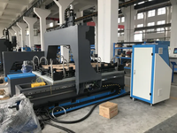 Machine de perçage CNC à portique de précision haute vitesse avec serrage hydraulique et moteur de 18,9 kW pour structures en acier