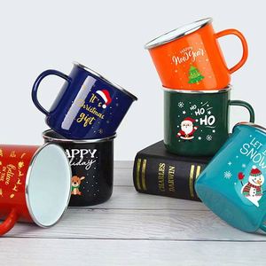 แก้วกาแฟโลโก้พร้อมหูจับ ขนาด 14 ออนซ์ แก้วเคลือบวิทรัส แก้วกาแฟสองชั้นสุญญากาศ แก้วกาแฟแบบพกพาเคลือบสีฝุ่น - Product Image 2