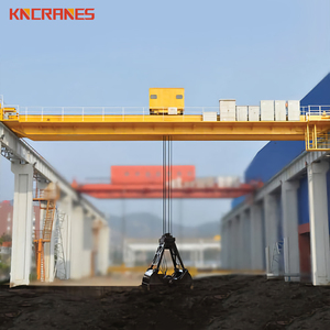Grue à pont à double poutre robuste de 20, 50, 70 et 100 tonnes avec palan conforme à la norme FEM - Product Image 1