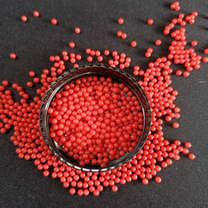 Esferas de Nylon Sólidas Coloridas 2.381mm 4.763mm Vermelho Laranja Preto Verde Esferas Plásticas - Product Image 1