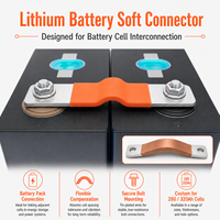 Barre omnibus en cuivre pour véhicules électriques avec bandes de batterie en cuivre flexibles nickelées isolées et personnalisées
