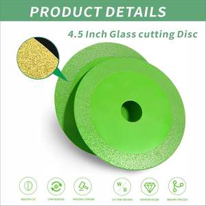 Disques de coupe et de meulage verts pour verre, cristal, <span class=keywords><strong>vin</strong></span>, diamant – Disque de coupe pour verre - Product Image 6