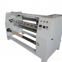 Machine de découpe et de rembobinage automatique de film avec contrôle de tension, pour film plastique et ruban adhésif