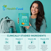 Bandes buccales ODM saveur agrumes pour le soutien immunitaire, complément alimentaire très vendu, favorise la protection antioxydante et renforce le système immunitaire