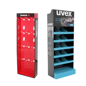 Tùy chỉnh in thân thiện với môi có thể tái chế các tông sóng găng tay Hiển thị đứng móc cho bán lẻ khuyến mãi - Product Image 5