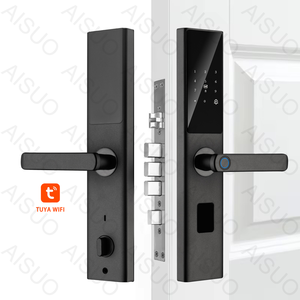 Sản phẩm mới tuya Wifi vân tay Khóa từ xa Mở khóa thẻ kỹ thuật số <span class=keywords><strong>Key</strong></span> cerradura intelligente khóa cửa thông minh - Product Image 1