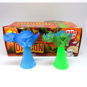 Nhấp nháy khủng long Popper springy đồ chơi với đèn <span class=keywords><strong>LED</strong></span> Vinyl chất liệu unisex cho trẻ em - Product Image 6