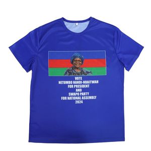 เสื้อยืดเลือกตั้งพิมพ์โลโก้ตามสั่ง สั่งจำนวนมาก |   เสื้อยืดผู้ชายแบบแห้งเร็วขายส่งสำหรับทีมแคมเปญทางการเมือง - Product Image 4