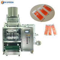 Offre Spéciale pochette automatique Mayonnaise Ketchup pâte Sauce liquide sachet ketchup sauce machine d'emballage