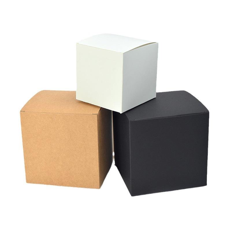 Hot Custom Kraft Paper Glass Cup Packaging Box Coffee Mug Boxes for Tea Cups