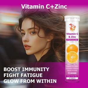 Suplemento Diario Efervescente de Vitamina C y Zinc, Estándar de Exportación, Hecho a Medida, Refuerza la Inmunidad y el Cuidado Antioxidante - Product Image 4