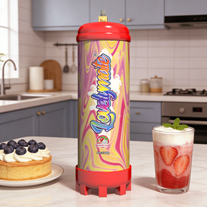 Cilindro de gas CO2 de grado alimenticio para crema batida, stock en almacén de EE. UU. para uso en panaderías e industria de catering - Product Image 1