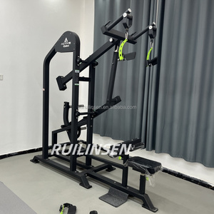 Máquina de Polea Vertical Profesional RLS Fitness para Gimnasio de Uso Comercial con Trayectoria de Movimiento Cinemática y Asiento Ajustable - Product Image 5