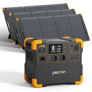 Générateur solaire portable EU USA Pecron E2400LFP 2400W avec contrôleur MPPT, batterie LiFePO4, station d'alimentation, onde sinusoïdale pure, télécommande - Product Image 2