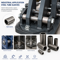 Tube creux en acier sans soudure, fournisseur direct d'usine, découpe, façonnage et ébavurage de tuyaux en acier, service OEM pour projets d'ingénierie