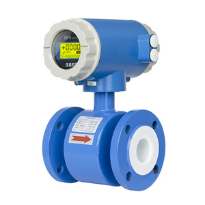 Medidor de flujo electromagnético personalizable de acero inoxidable 4-20mA, medidor de flujo integrado de líquido para agua, aceite, Gas, aire, aguas residuales, OEM - Product Image 4