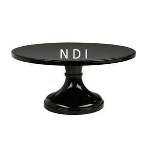 Decoración de mesa, forma personalizada, soporte decorativo redondeado para servidor de pasteles para soporte de servidor de pasteles de madera de la mejor calidad - Product Image 6