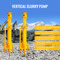 Bomba de Lodo Centrífuga Vertical Eléctrica Tipo Cantilever con Revestimiento de Goma Resistente a la Abrasión para Minería, Excavación y Dragado