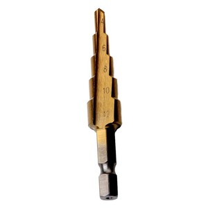 <b>Step</b> <b>Drill</b> Bit Hex Shank Steel Counterbore <b>Drill</b> For Metal Wood Hole Opening Tool - Product Image 3