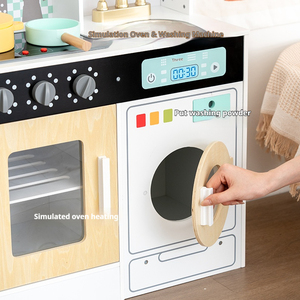 لعبة صغيرة وردية لمدة عامين للأطفال MDF خشبية مع صندوق للتعبئة للأولاد والبنات - Product Image 5