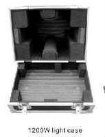 Flight case de scène étanche pour amplificateur DJ avec protection, grande capacité, construction portable en aluminium pour équipement