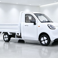 Véhicule électrique à quatre roues blanc, véhicule de mobilité domestique, camionnette électrique pure à énergie nouvelle de Chine