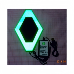 Gilet de sécurité lumineux EL pour patrouille et service nocturnes. Lumière EL active, la nuit ne tient pas compte du temps, mais votre sécurité est éclairée. Rechargeable - Product Image 5