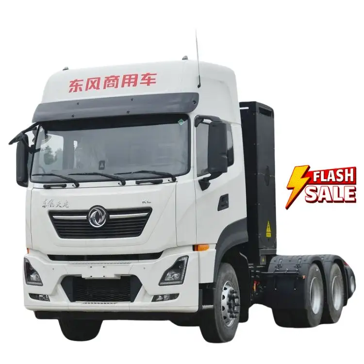 Dongfeng Commercial Vehicle Tianlong KL 6X4 Standard Edition Pure Electric Power Exchange Tractor Truck