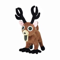 Best-seller transfrontalier : Peluche Elk 99 Nights, produit dérivé du jeu d'horreur 99 Nights, en fibre de polyester, en stock