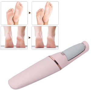 Dissolvant électrique de callosités de <span class=keywords><strong>pied</strong></span> poignée ergonomique épurateur de <span class=keywords><strong>pied</strong></span> électronique réglage à deux vitesses batterie 230mAh avec <span class=keywords><strong>brosse</strong></span> pour fissure - Product Image 2