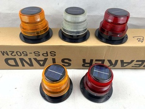 ROADSAFE Luz de Advertencia de Tráfico Solar LED Intermitente Súper Brillante, Impermeable, de Gran Venta, para Coche, con Montaje Magnético de Plástico - Product Image 4