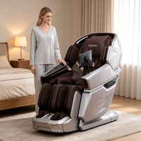 Silla de Masaje Eléctrica SL Track con Estándares de Oriente Medio, Gravedad Cero para Todo el Cuerpo, Shiatsu