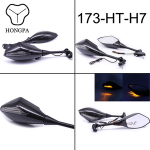 กระจกมองข้างมองหลังพร้อมสัญญาณไฟเลี้ยว LED สำหรับรถจักรยานยนต์ <span class=keywords><strong>Honda</strong></span> <span class=keywords><strong>CBR</strong></span> <span class=keywords><strong>600</strong></span> 900 1000 <span class=keywords><strong>RR</strong></span> CBR300R CBR500R CBR250R - Product Image 6