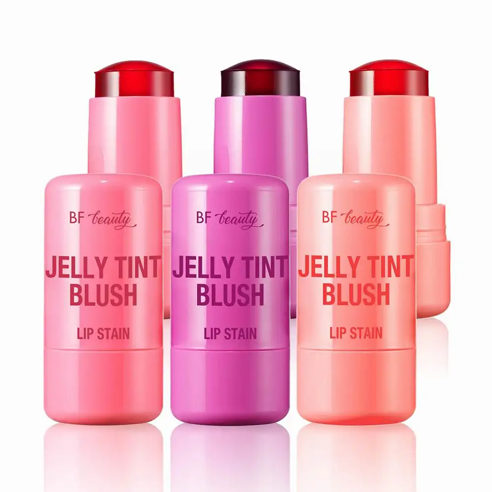 Multi-Use Coolingjelly Brutale Tint Crème Blush Stick Moisturizer Zacht Lichtgewicht Rozenkoeling Water Jelly Tint Blush Voor Wang