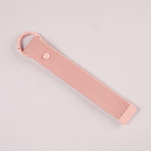 Bas quantité minimale de commande 3.2cm plaine porte-clés sac à dos lanières boucle colorée coton ceinture porte-clés personnalisé <span class=keywords><strong>Promotion</strong></span> lanière collège lanières - Product Image 2