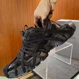 Chaussures de marque de luxe pour hommes et femmes, confortables, 3XL, chaussures de skateboard classiques, décontractées, en cuir véritable, à lacets, pour la marche et la course - Product Image 2