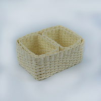 Tissé à la main petite taille paniers de rangement