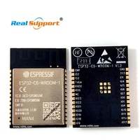 ESP32-C6-WROOM-1 ESP32-C6-WROOM-1-N4 asli, peralatan Audio 4MB WiFi 4/Wi-Fi 6 BLE 5 modul berdasarkan Chip ESP32-C6