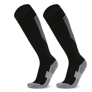 High Quality Youth Athlete Style Soccer <b>Socks</b> Non-Slip Thermo Breathable Sweat-Absorbent Anti-Bacterial Bottom - Product Image 3