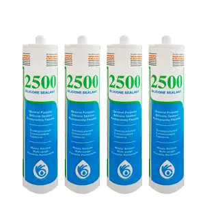 Mastic de silicone imperméable imperméable de prix usine mastic acrylique de remplissage de fissure d'écart